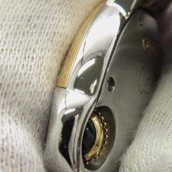 Pre Owned Cartier Ballon Bleu W2BB0037 Automatic Silver 18k Yellow Gold Stainless Steel Women's Wristwatch 33 mm