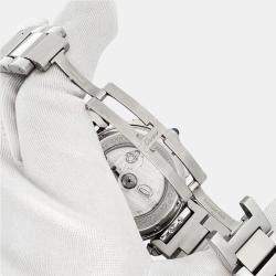 Pre Owned Cartier Pasha C 2324 W31074M7 Automatic White Stainless Steel Women's Wristwatch 35 mm