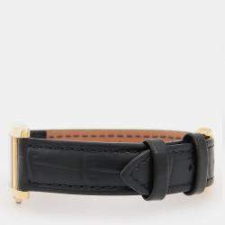 Pre Owned Cartier Tank Francaise W5000256 Quartz Yellow Gold Women's Wristwatch 17.5 mm