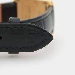 Pre Owned Cartier Tank Francaise W5000256 Quartz Yellow Gold Women's Wristwatch 18.5 mm