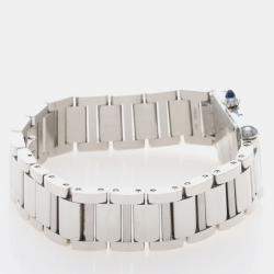 Pre Owned Cartier Tank Must WSTA0051 Quartz Stainless Steel Women's Wristwatch 22 mm