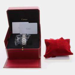 Pre Owned Cartier Tank Must WSTA0051 Quartz Stainless Steel Women's Wristwatch 22 mm