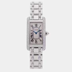 Pre Owned Pre-Owned Cartier Tank Americaine WB7018JP 28 mm x 19 mm