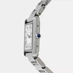 Pre Owned Cartier Tank Solo 4323 Quartz Stainless Steel Women's Wristwatch 25.5 mm