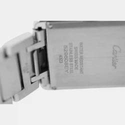 Pre Owned Cartier Tank Solo 4323 Quartz Stainless Steel Women's Wristwatch 25.5 mm