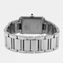 Pre Owned Cartier Tank Solo 4323 Quartz Stainless Steel Women's Wristwatch 25.5 mm