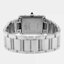 Pre Owned Cartier Tank Solo 4323 Quartz Stainless Steel Women's Wristwatch 25.5 mm
