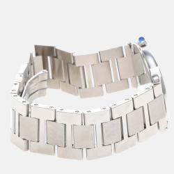 Pre Owned Cartier Ronde Solo W6701005 Automatic White Stainless Steel Men's Wristwatch 36mm