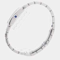 Pre Owned ساعة يد نسائية كارتييه تانك فرونسيه WSTA0065 ستانلس ستيل فضية كوارتز 21 مم