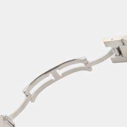 مملوكة مسبقًا Cartier Pasha C de Cartier W31044M7 Automatic Silver Stainless Steel Women's Wristwatch 35 mm