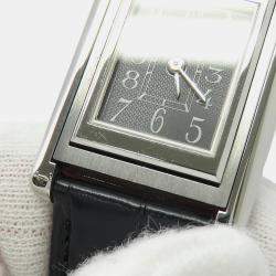 مملوكة مسبقًا ساعة يد نسائية كارتير تانك W1016830 كوارتز رمادية ستانلس ستيل 22 مم