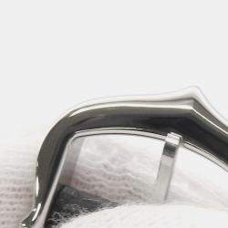 مملوكة مسبقًا Cartier Tank WSTA0042 Quartz Silver Stainless Steel Women's Wristwatch 29.5 mm× 22 mm