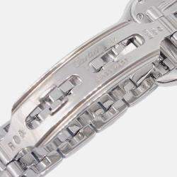 مملوكة مسبقًا ساعة يد نسائية كارتييه بانثر 1660 كوارتز فضية ذهب أبيض عيار 18 21 مم