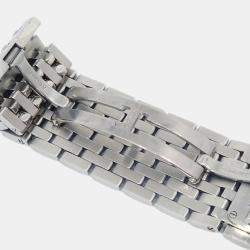 مملوكة مسبقًا ساعة يد نسائية كارتييه بانثر روبان 2420 ستانلس ستيل MOP كوارتز 22 مم