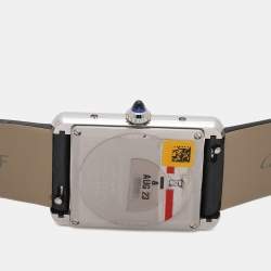 Pre Owned ساعة يد نسائية كارتييه تانك ماست ستانلس ستيل ماس 25.5 مم