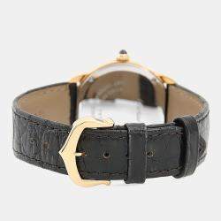 Pre Owned ساعة يد نسائية كارتير روند سولو W6700355 كوارتز ستانلس ستيل 29.5 مم