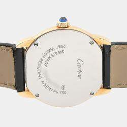 Pre Owned ساعة يد نسائية كارتير روند سولو W6700355 كوارتز ستانلس ستيل 29.5 مم