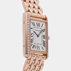 Pre Owned Pre-Owned Cartier Tank Louis WJTA0021 Manual Winding 33 mm x25 mm