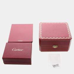 مملوكة مسبقًا ساعة يد نسائية كارتييه بالون بلو W69010Z4 كوارتز ستانلس ستيل 28 مم