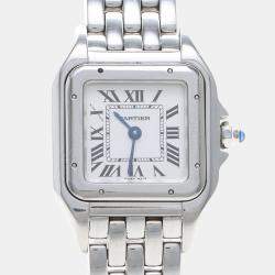 مملوكة مسبقًا Cartier Panthere WSPN0006 Quartz Stainless Steel Women's Wristwatch 22 mm