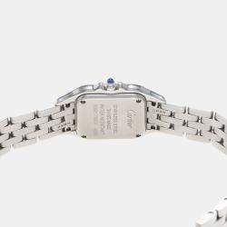 Pre Owned Cartier Panthere WSPN0006 Quartz Stainless Steel Women's Wristwatch 22 mm
