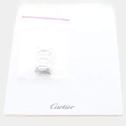 Pre Owned Cartier Ballon Bleu Diamond WE902073 White Quartz Stainless Steel Women's Wristwatch 28 mm