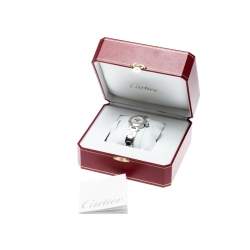 Pre Owned Cartier Silver Stainless Steel Pasha de Cartier 2973 Women's Wristwatch 27 mm