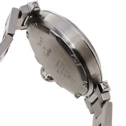Pre Owned Cartier Silver Stainless Steel Pasha de Cartier 2324 Women's Wristwatch 35 mm