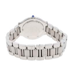 Pre Owned Cartier Silver Stainless Steel Must de Cartier 21 1330 Women's Wristwatch 31 mm