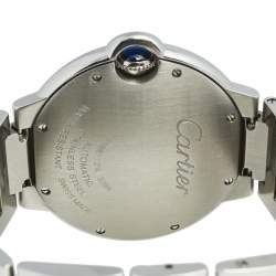 Pre Owned ساعة يد نسائية كارتييه بالون بلو 3284 ستانلس ستيل فضية 36 مم