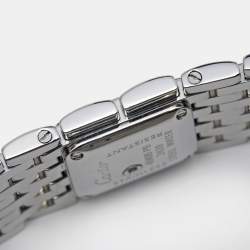 Pre Owned Cartier Mother of Pearl Stainless Steel Panthere Ruban W61002T9 Women's Wristwatch 22 mm