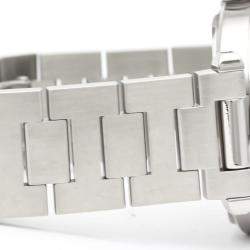 مملوكة مسبقًا Cartier Pink Stainless Steel Pasha W31024M7 Automatic Women's Wristwatch 35 mm