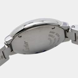 Pre Owned Carier Silver Stainless Steel Ballon Bleu W69010Z4 Women's Wristwatch 28 mm