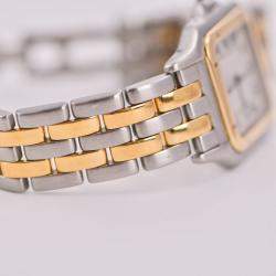 Pre Owned Cartier Panthère Medium Model Steel & Yellow Gold Watch W2PN0007
