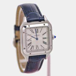 Pre Owned Cartier Santos-Dumont Watch Large Model WSSA0022