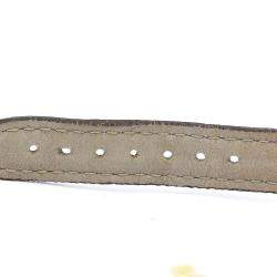 Pre Owned Cartier White Gold Tone Stainless Steel Must Colisee Women's Wristwatch 24 mm