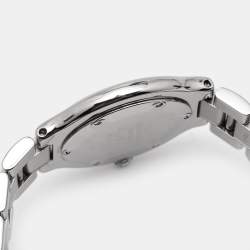 Pre Owned Cartier Silver Grey Stainless Steel Must De Cartier 21 1330 Women's Wristwatch 31 mm