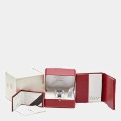 Pre Owned Cartier Black Stainless Steel Pasha W31043M7 Women's Wristwatch 35 mm