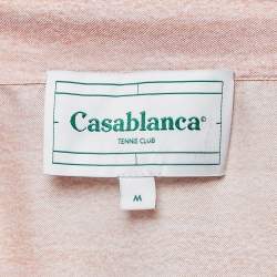 Casablanca Multicolor Chevaux Sauvages Print Silk Long Sleeve Shirt M