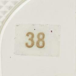 Pre Owned Casadei Blue Suede Wedge High Top Sneakers Size 38