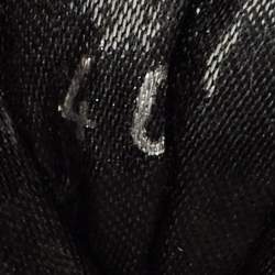 Pre Owned Casadei Black Nylon Wedge Sneakers Size 40