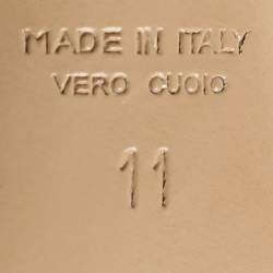 مملوكة مسبقًا صندل كاساديه جلد أخضر غلادياتور مقاس 41