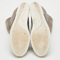 Pre Owned حذاء كاسادي رياضي إسفين شامواه رمادي مقاس 41