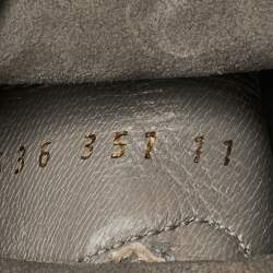 Pre Owned حذاء كاسادي رياضي إسفين شامواه رمادي مقاس 41