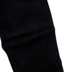 Pre Owned Casadei Black Suede Over Knee Boots Size 41