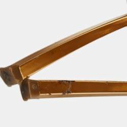 Pre Owned Casadei Beige Leather and Mesh D'orsay Pumps Size 36