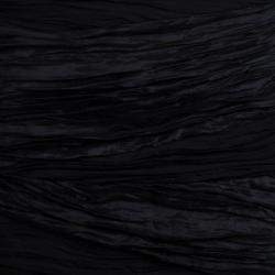 Pre Owned تنورة ميني كاثرين مالاندرينو حرير أسود مكشكش M