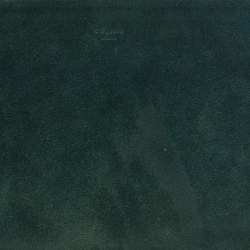 Celine Green Suede Solo Trio Cosmetic Pouch