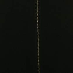 Celine Black Wool Zip-Up Midi Skirt M