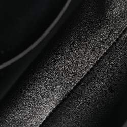 Pre Owned Celine Black Leather Mini Victoire Shoulder Bag